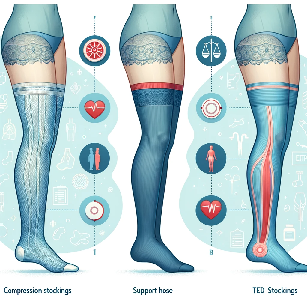 Compression Stockings Support HoseTED Stockings