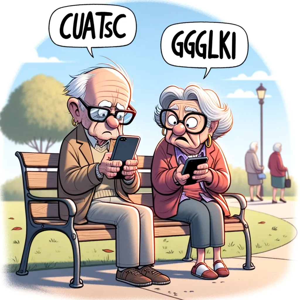 Seniors Texting Humor: Funny Acronyms